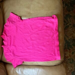 Vibrant Pink Short Sleeve Top